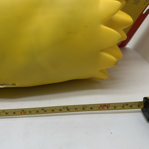 Bart Simpson Full Latex 13" Mask The Simpsons Costume 1999 Fox Matt Groening - Picture 6 of 7