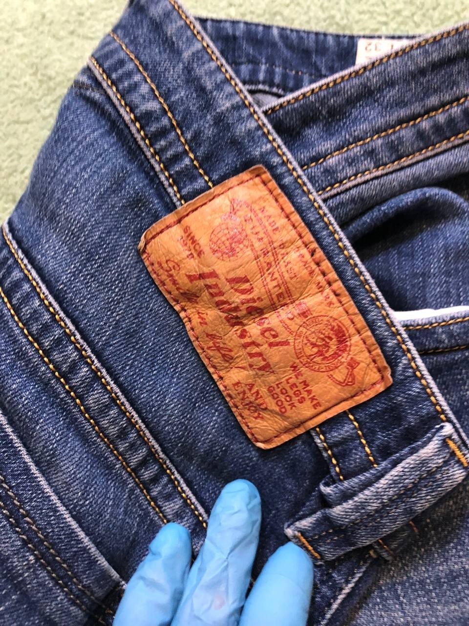 DIESEL Industry Men's Thavar Slim Skinny Jeans Dark Wash W32 L32 thumbnail 19