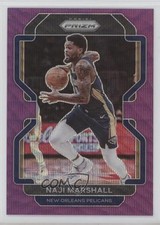 2021-22 Panini Prizm Purple Wave Prizm Naji Marshall #191 0y59
