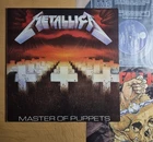 METALLICA - Master of Puppets [ 1989 Korea 1st LP Vinyl ] 7 Tracks Insert