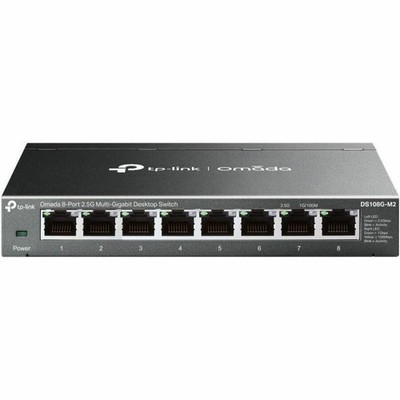 TP-Link Omada 8-Port 2.5G Multi-Gigabit Desktop Switch (ds108gm2)