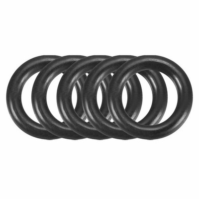 100Pcs Black 6.5mm x 1.2mm Nitrile Rubber O Ring   Oil Sealing Grommets  #bv