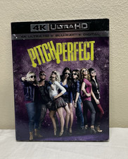 Pitch Perfect 4K Ultra HD and Blu-ray with Slipcover New Sealed