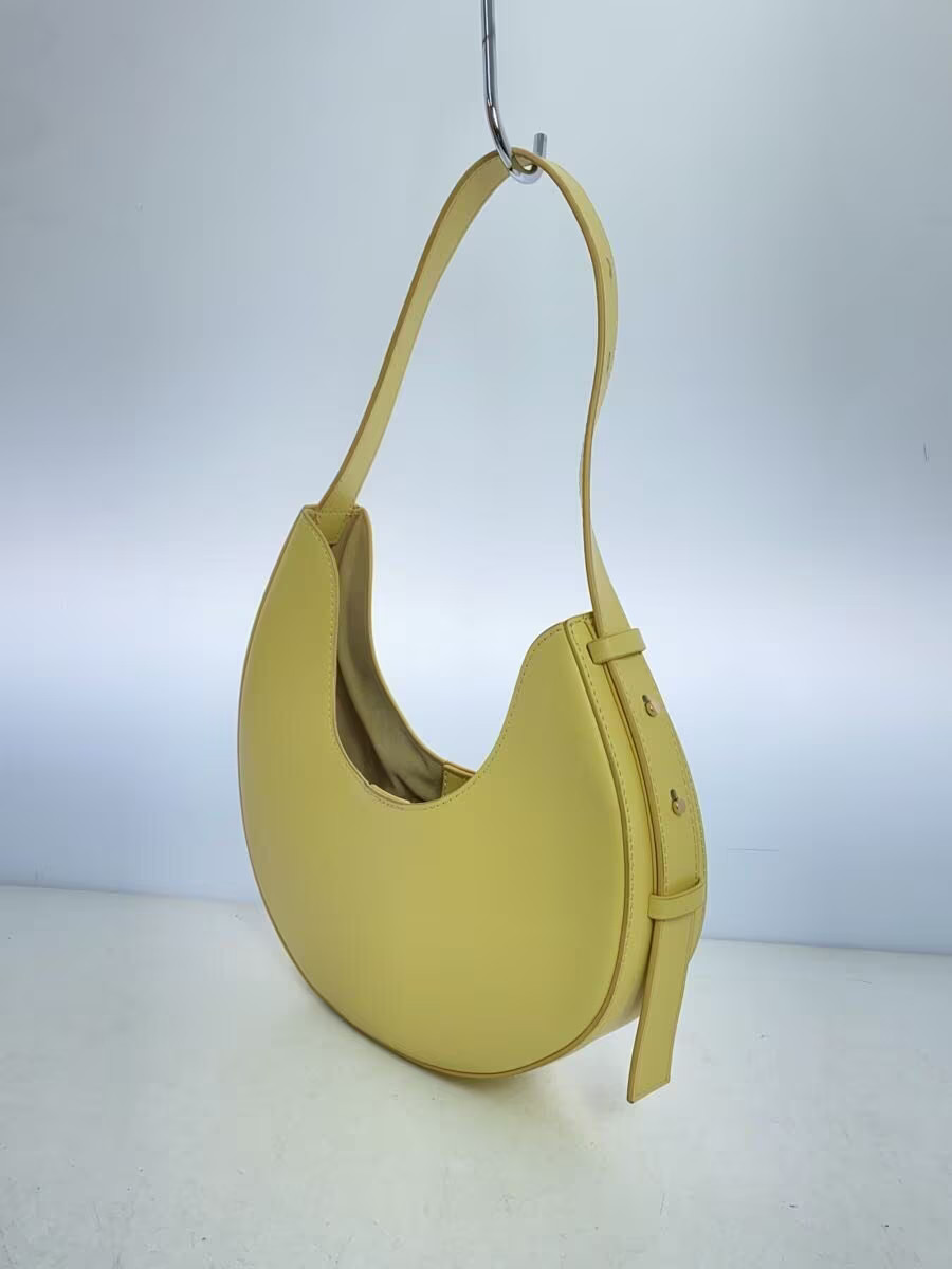 AMERI handbag leather YLW plain - image 2