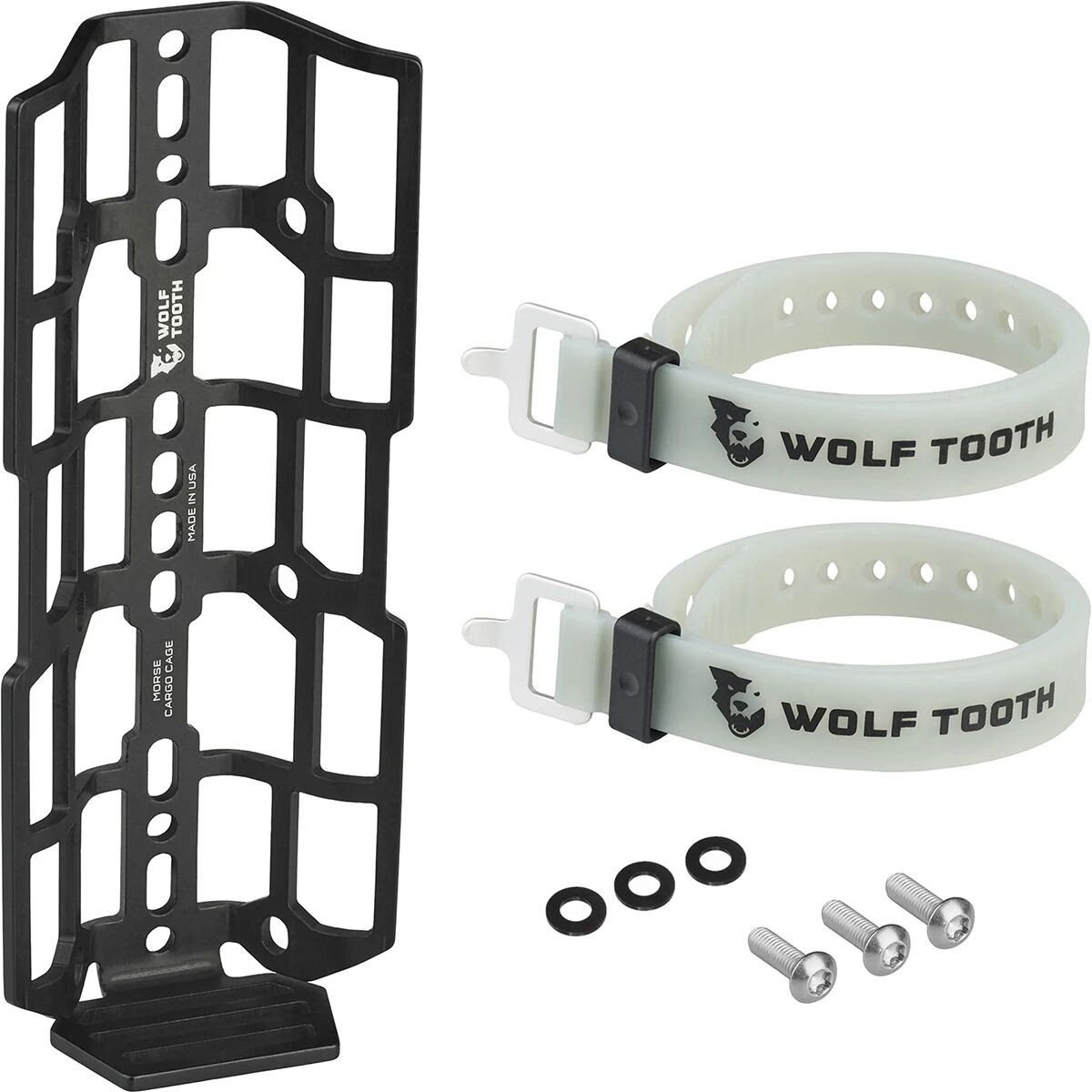 Wolf Tooth Components Morse Cargo Cage Two Straps One Color One Size 12190₽