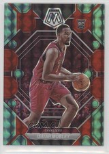 2022-23 Panini Mosaic Rookies Choice Red & Green Prizm Isaiah Mobley #247 11s9
