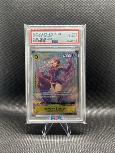 Jewelry Bonney (Parallel) graded PSA 10 for sale on eBay