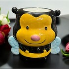 Bee Mug Candle 12oz Mango Papaya Scent Premium Wax Pet Friendly Reusable Gift