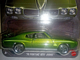 Hot Wheels Silver Series '70 Pontiac GTO Judge Green Diecast 1:64 Scale #4/5 New