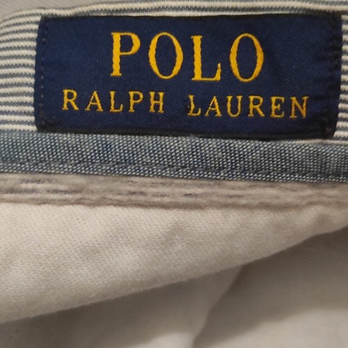 Polo Ralph Lauren Mens Shorts Pinstripe Size 32 All Over Pony Logo Pockets - Picture 6 of 16