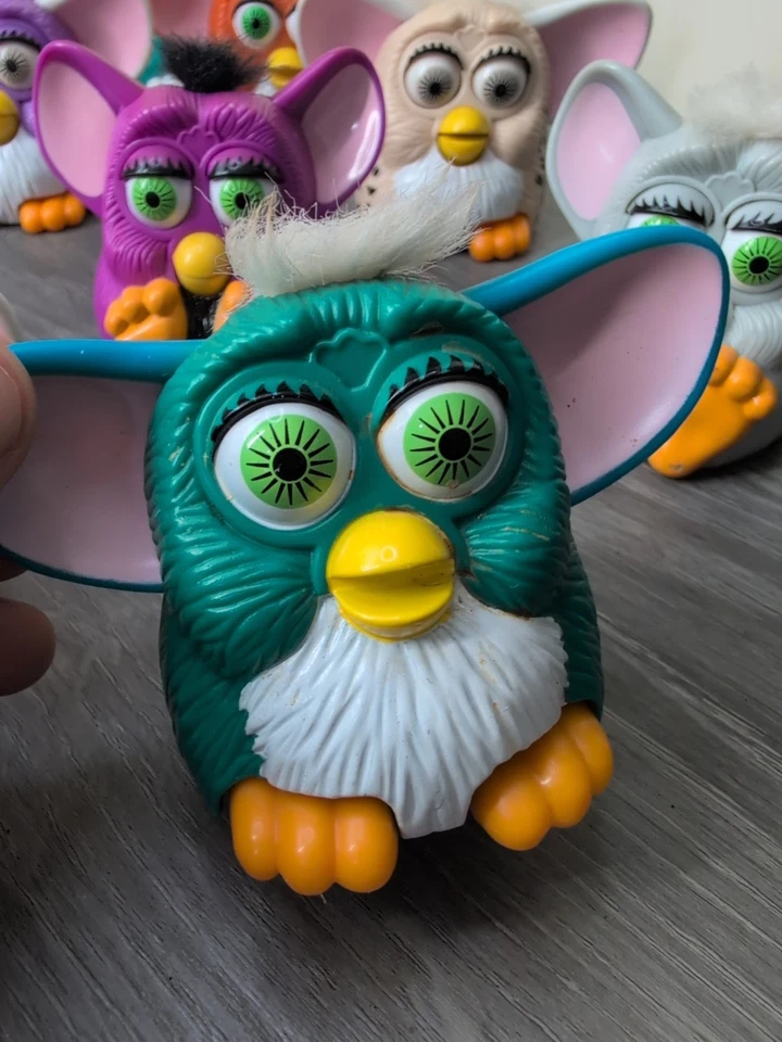 Juguetes Happy Meal McDonald's Furby 1998 vintage. Lote de 12. Foto 4 de 4