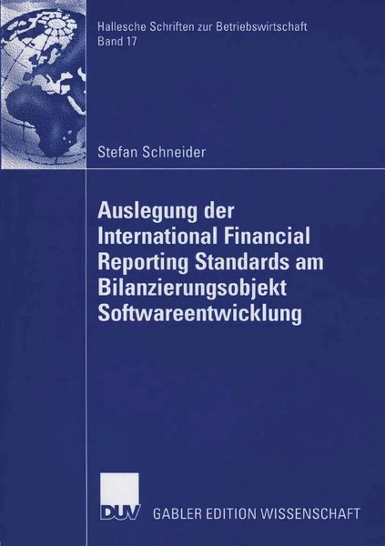 Stefan Schneider | Auslegung Der International Financial Reporting Standards...-image