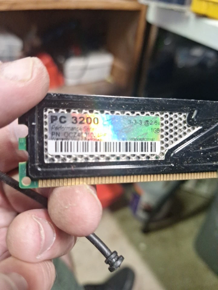 OCZ4001024PF OCZ Tech 1024MB 2X1GB DDR1 PC3200 MEMORY QTY 2 - Image 2 of 4