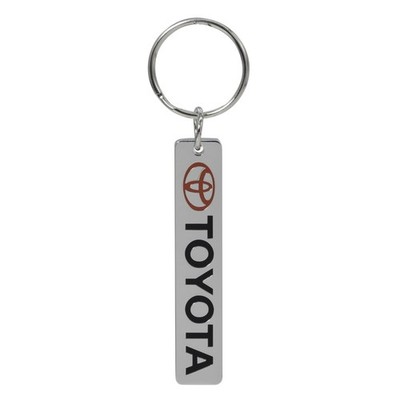 Plasticolor 004619R01 Toyota Ellipses Logo with Script Metal Enamel Key Chain