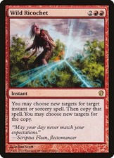 Wild Ricochet Commander 2013 MTG 132 LP