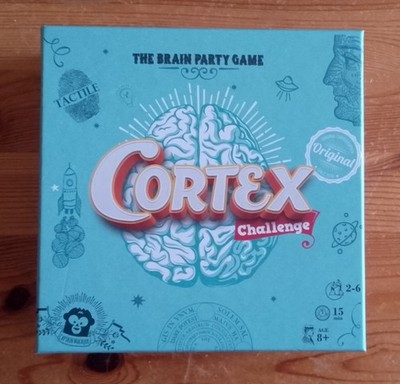 Cortex Challenge the Brain Party Game Denkspiel 2-6 Personen, Original, wie Neu
