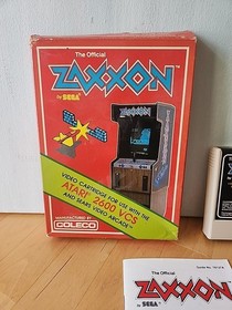 Zaxxon (ATARI 2600 & 7800) CIB Complete In Box & Tested 