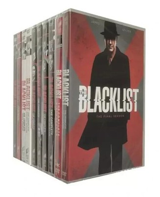 The Blacklist: The Complete TV Series Seasons 1-10 (DVD 50-Disc Box Set)!!