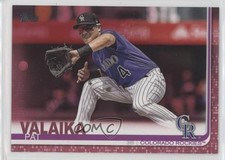 2019 Topps Mother's Day Pink 23/50 Pat Valaika #621 0e3