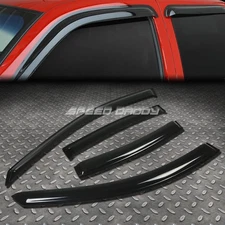 FOR 04-08 GRAND PRIX GM W SMOKE TINT WINDOW VISOR SHADE/SUN WIND/RAIN DEFLECTOR