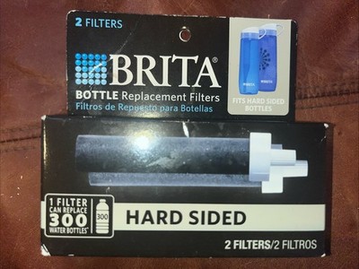 2-Pack Brita Hard Sided Water Bottle Replacement Filters 