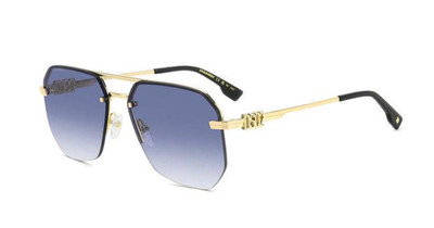 Dsquared2 Dsq2 0103/S - Lks 08 - Sunglasses - Gold/Blue Gradient
