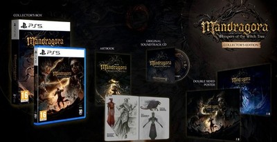MANDRAGORA COLLECTOR'S EDITION SONY PS5 NEW DEUTSCH COLLECTOR ARTBOOK