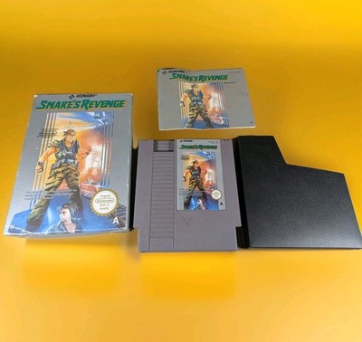 Snake's Revenge - Nintendo NES UK PAL Boxed Game Working Complete