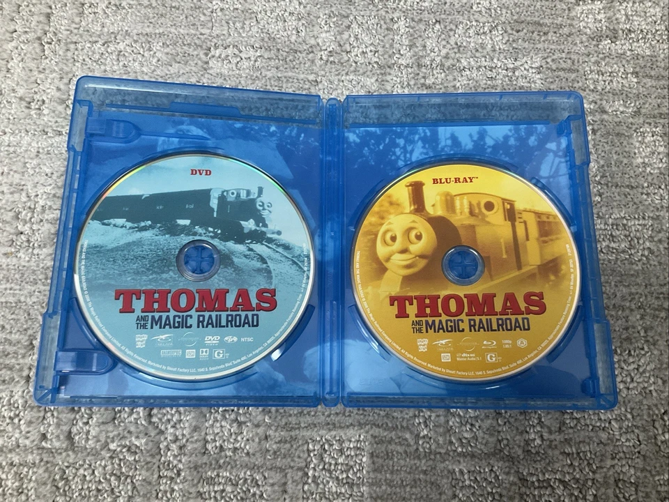 Thomas And The Magic Railroad Blu-Ray DVD Combo Shout Kids 2000s Movie - Image 3 of 3