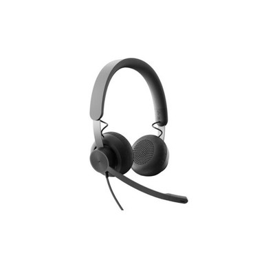Logitech Zone 750 USB Wired On-Ear Headset Noise Cancelling Mic Laptop