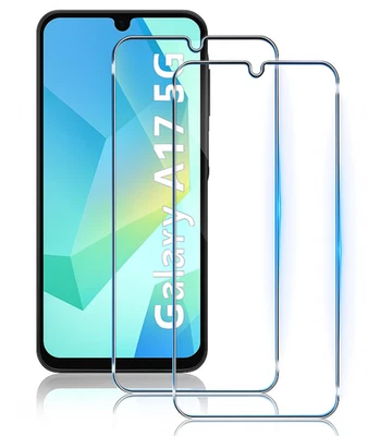 CRACKISN 2x Samsung Galaxy A17 5G Panzer Schutz Glas 9H Hart Displayschutz Tempered Glas
