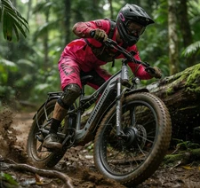 26" E Bikes Shengmilo S600 Electric Bike Dual Motor 48V 17.5Ah E-Mountain Bike