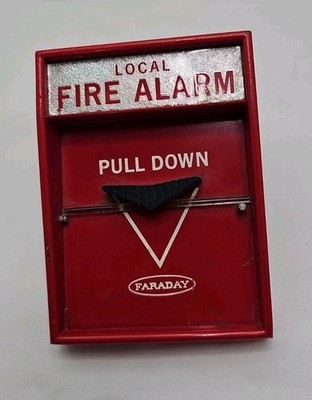 Faraday Pull Down Fire Alarm Break Glass Pull Station