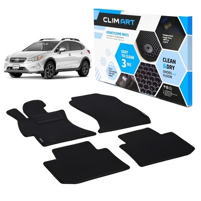 WaterTrap Floor Mats All Weather Liners for 2013-2017 Subaru Crosstrek
