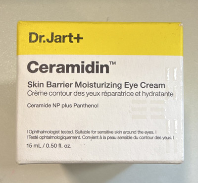 Dr. Jart+ Ceramidin Skin Barrier Moisturizing Eye Cream 0.50 fl oz /15 mL SEALED