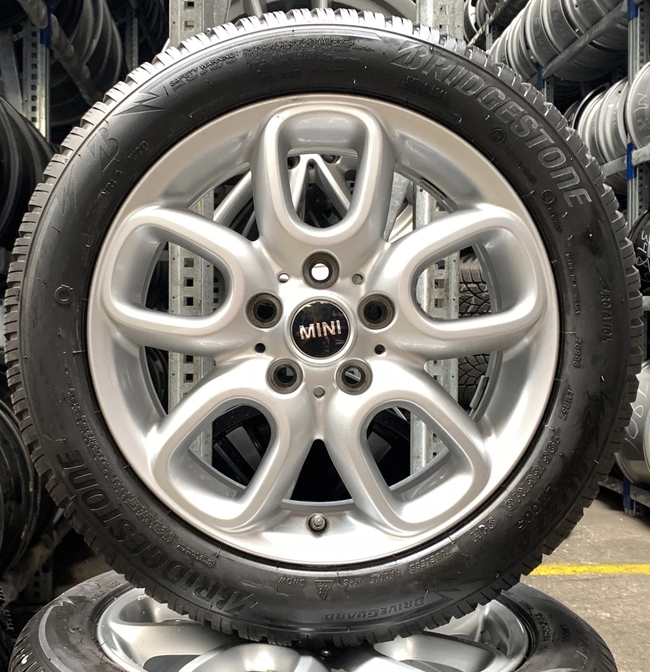 4 Orig MINI Winterräder Loop Spoke 494 195/55 R16 91H F55 F56 F56 F57 6855103 56 - Bild 2 von 3