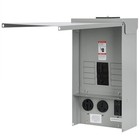 Temporary Power Outlet Panel 20 30 50 Amp Rv Electrical Receptacle With Breaker