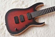 7-string Electric Guitar, Matte Pewter Body, HH Pickup, Neck Back Sandwich