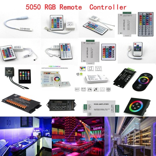 IR/RF/wifi/bluetooth Remote Controller 20/24/44Key for RGB 5050 LED Strip tape - Picture 1 of 31