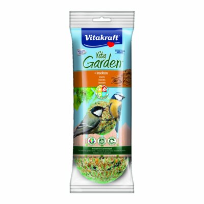 Vitakraft Vita Garden Knödel mit Insekten 28 Stück Ganzjahresfutter Meisenknödel