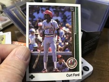 1989 Upper Deck St. Louis Cardinals Baseball Card #309 Curt Ford