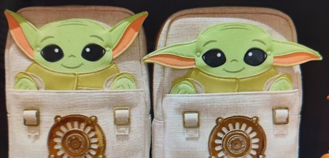 RARE Loungefly Disney Star Wars The Child Baby Yoda Mini 