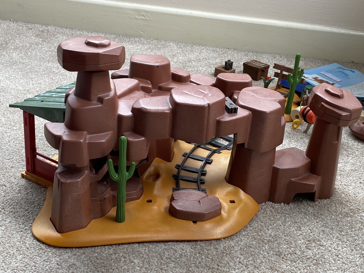 Playmobil Red Barrier Western Gold Mine 5246 6428