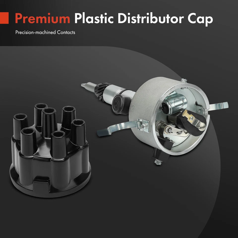 Ignition Distributor for Chevrolet 1500 3B 3D Bel Air Biscayne C10 Pickup GMC - Image 4 of 4