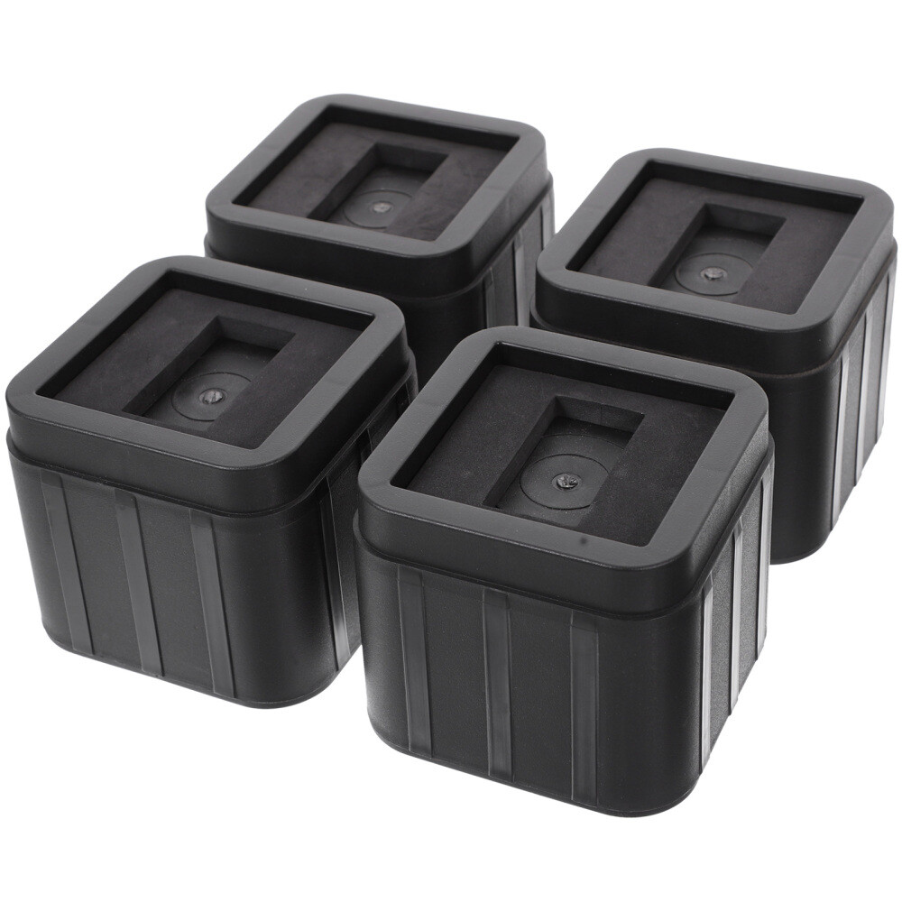 4 Sets Furniture Levelers Risers Feet Table and Chair Mats Floor eBay