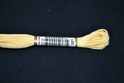 Anchor Cotton Threads for Embroidery Shade 301 Citrus