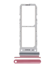 Dual Sim Card Tray Compatible For Samsung Galaxy Note 10 Aura Pink