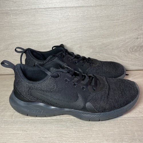 Nike Flex Experience Run 10 Trainers Shoes Black Dark Grey Mens UK7 CL9960-001 - Picture 8 of 19