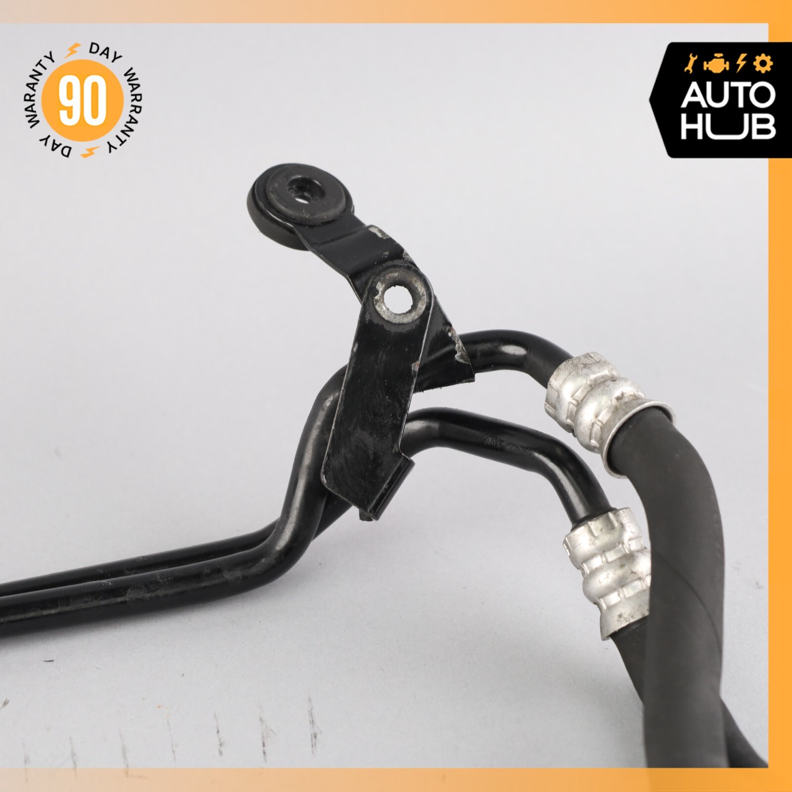 03-13 Bentley Continental GTC Left & Right Side Transmission Oil Cooler Line OEM