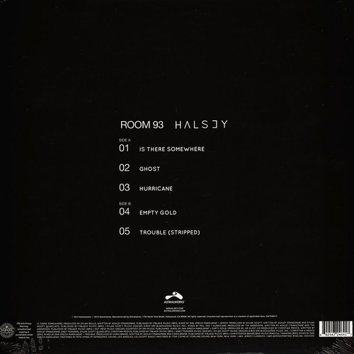 Halsey - Room 93 (Vinyl LP - 2016 - US - Original) - Bild 2 von 2